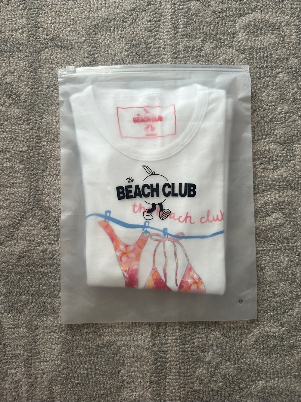 NWT The Beach Club Bikini Baby Tee | XS